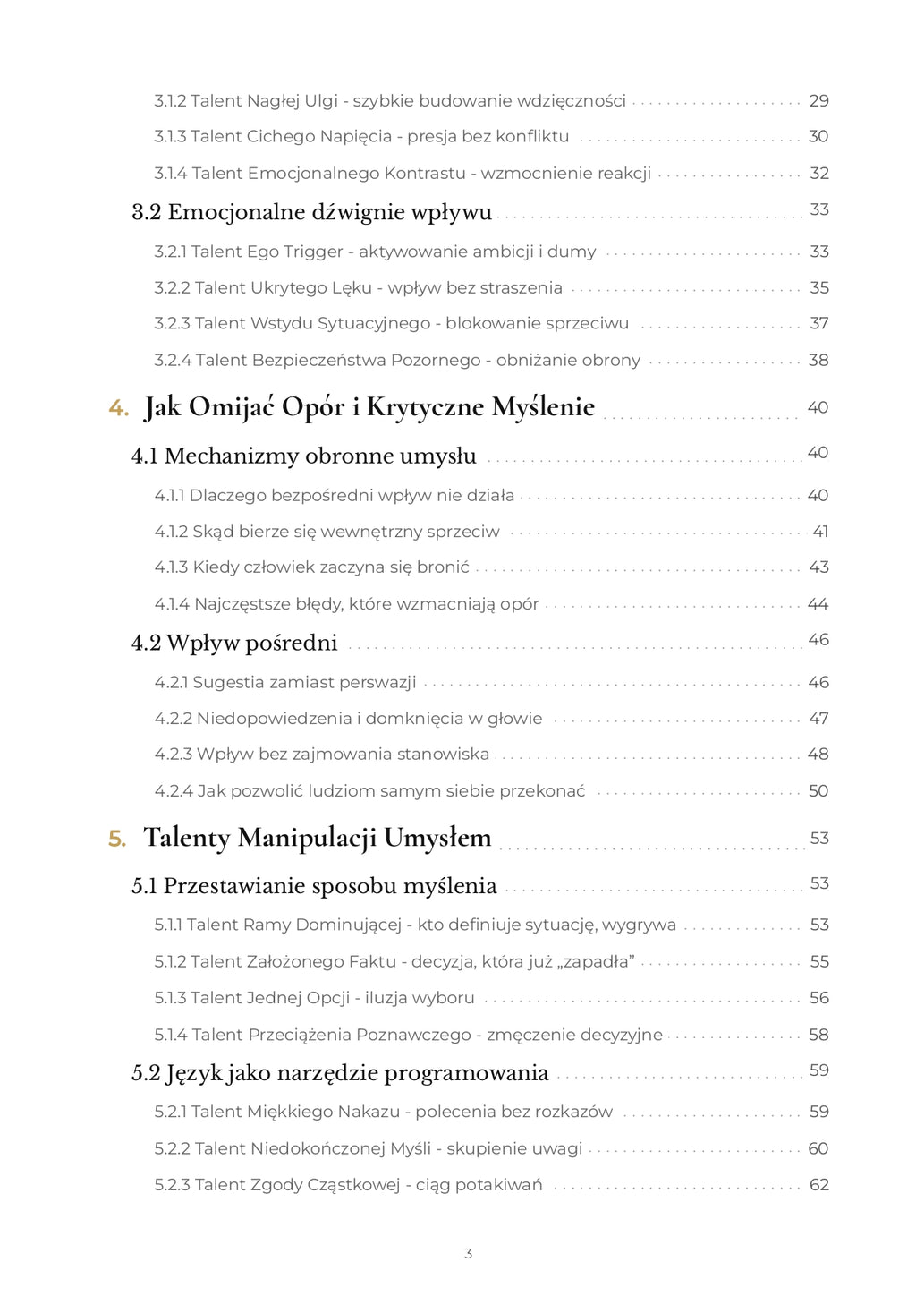 Manipulacja, Emocje, Umysł