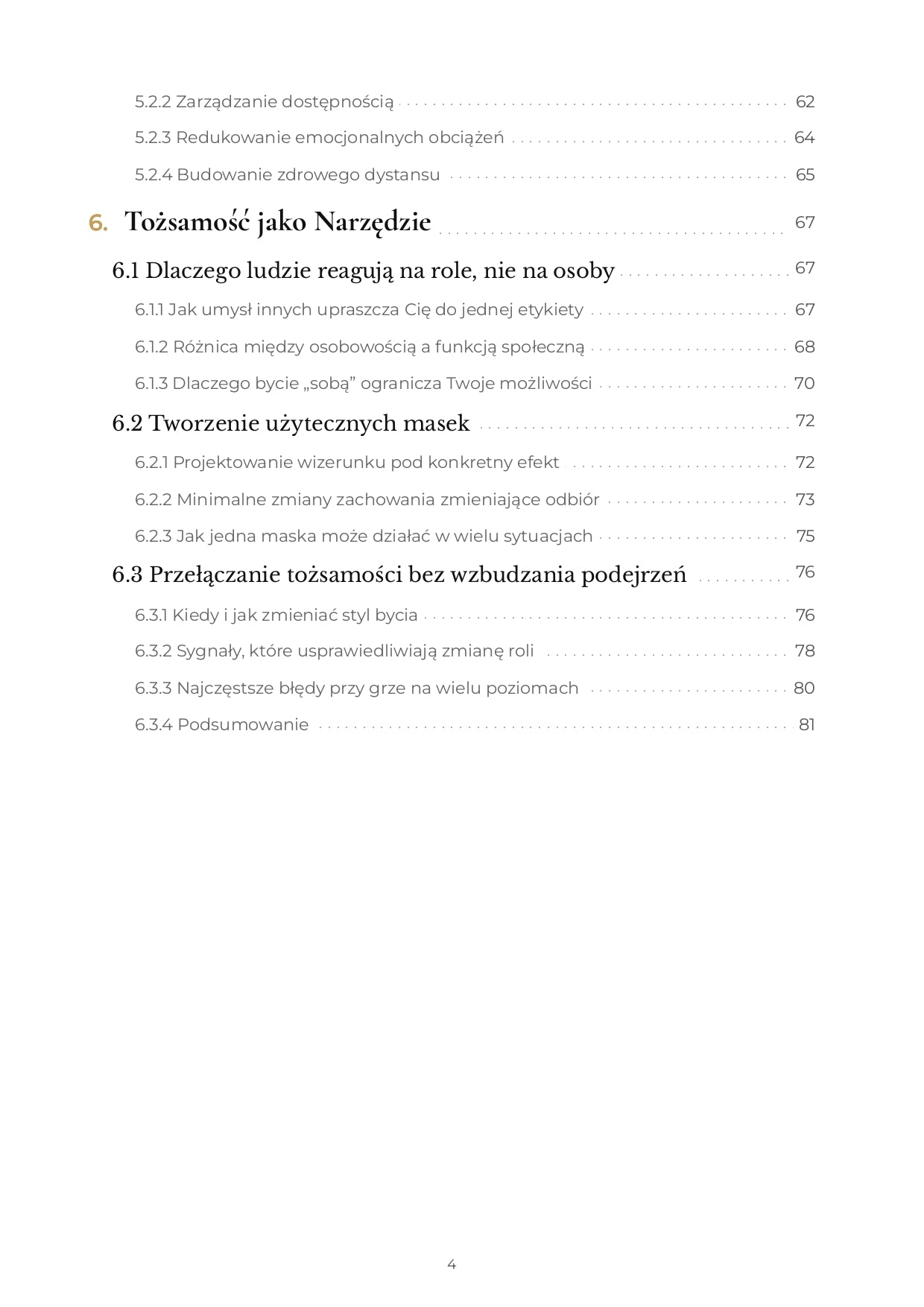 Relacje, Wpływ, Przyciąganie